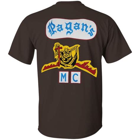 pagans support gear|motorcycle club support shirts.